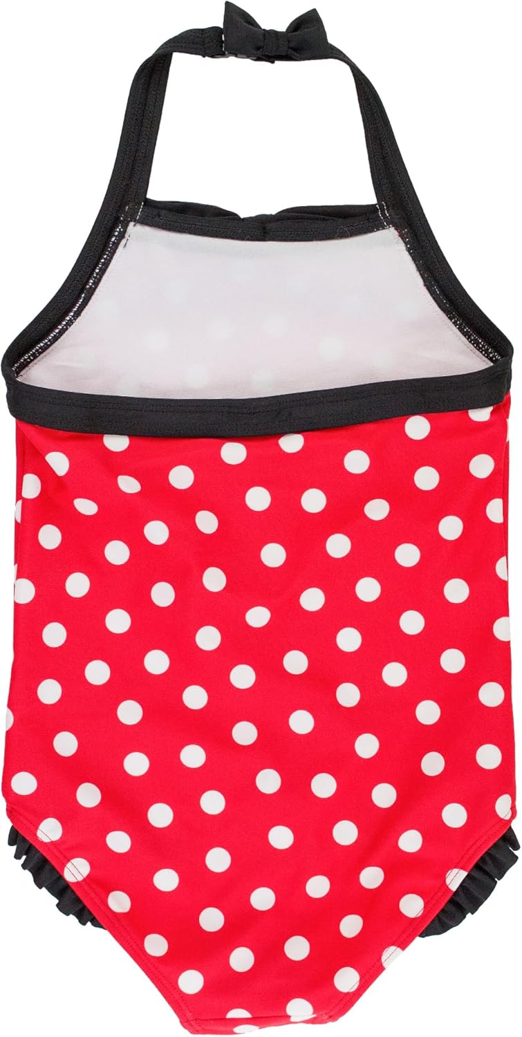 RuffleButts Girls UPF50+ Sun Protection Princess Sleeveless One Piece Swimsuit - Image 2