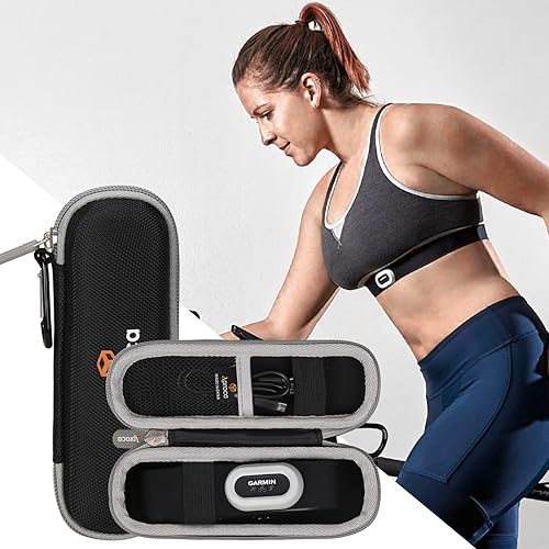 Miniatura 4 de Aproca Estuche rígido de almacenamiento de viaje, para monitor de frecuencia cardíaca Garmin HRM-ProHRM-Tri
