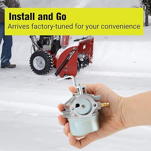 Miniatura 5 de Carburador 10HP HM80 para Tecumseh 10hp 8hp HM100 Kit de reconstrucción de carburador 640260 640260A 640260B 632689 HM85 HM90 LH358 LH318XA LH358XA