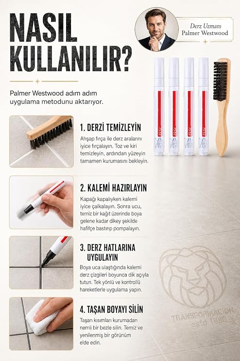 Transformacion SİYAH Derz Boyası 120 Metre 718599