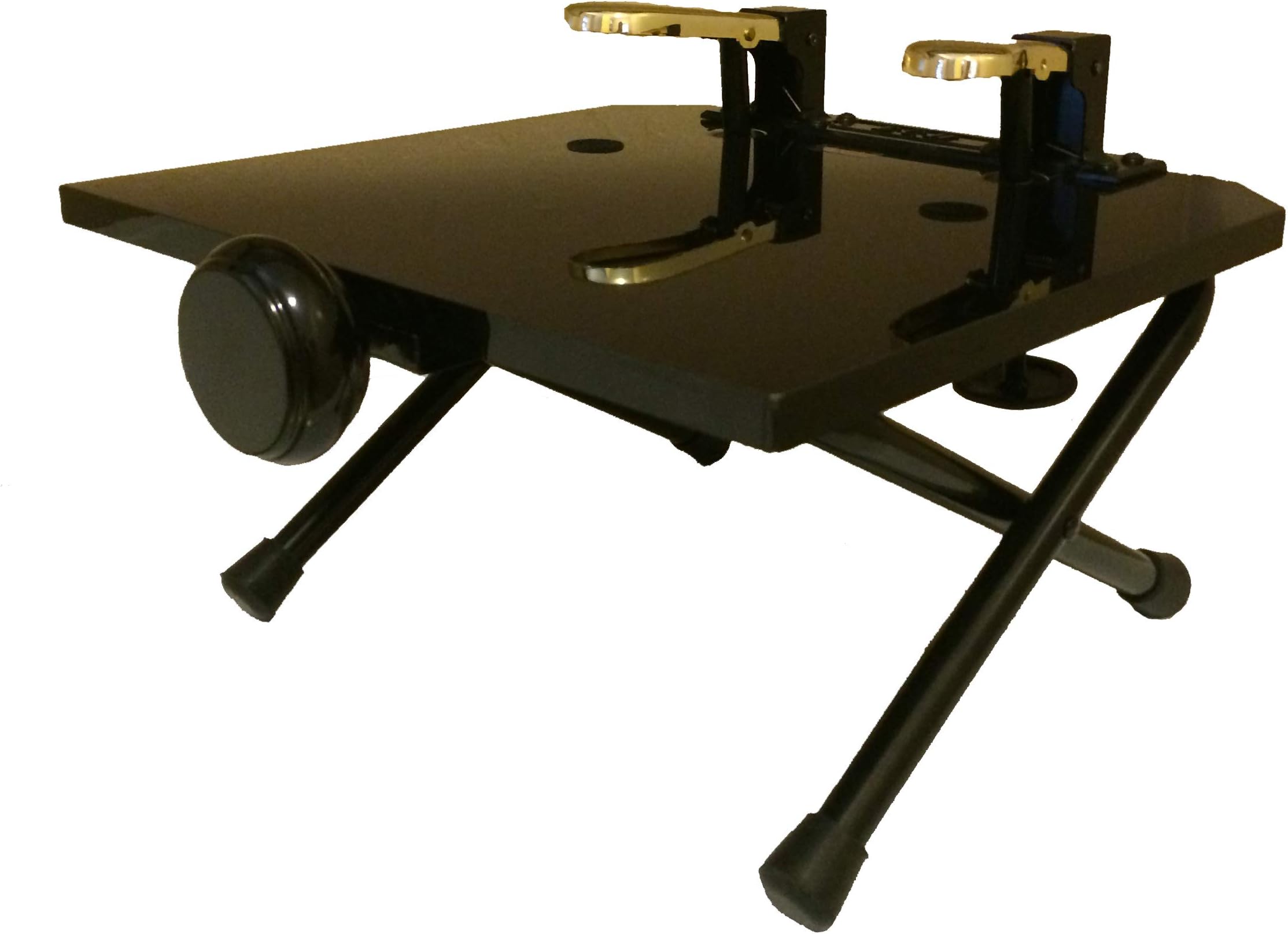 Lightweight Portable Adjustable Piano Pedal Extender Bench