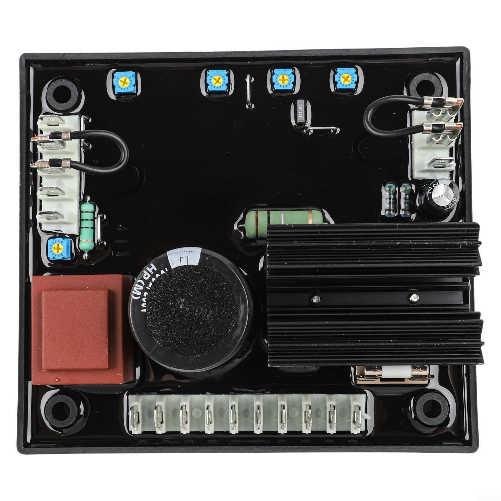 AVR R438 Regulador de voltaje automático para generadores Leroy Somer | Repuesto para R438 | Compatible con LSA 42.2 43.2 44.2 | AREP o PMG Excitation