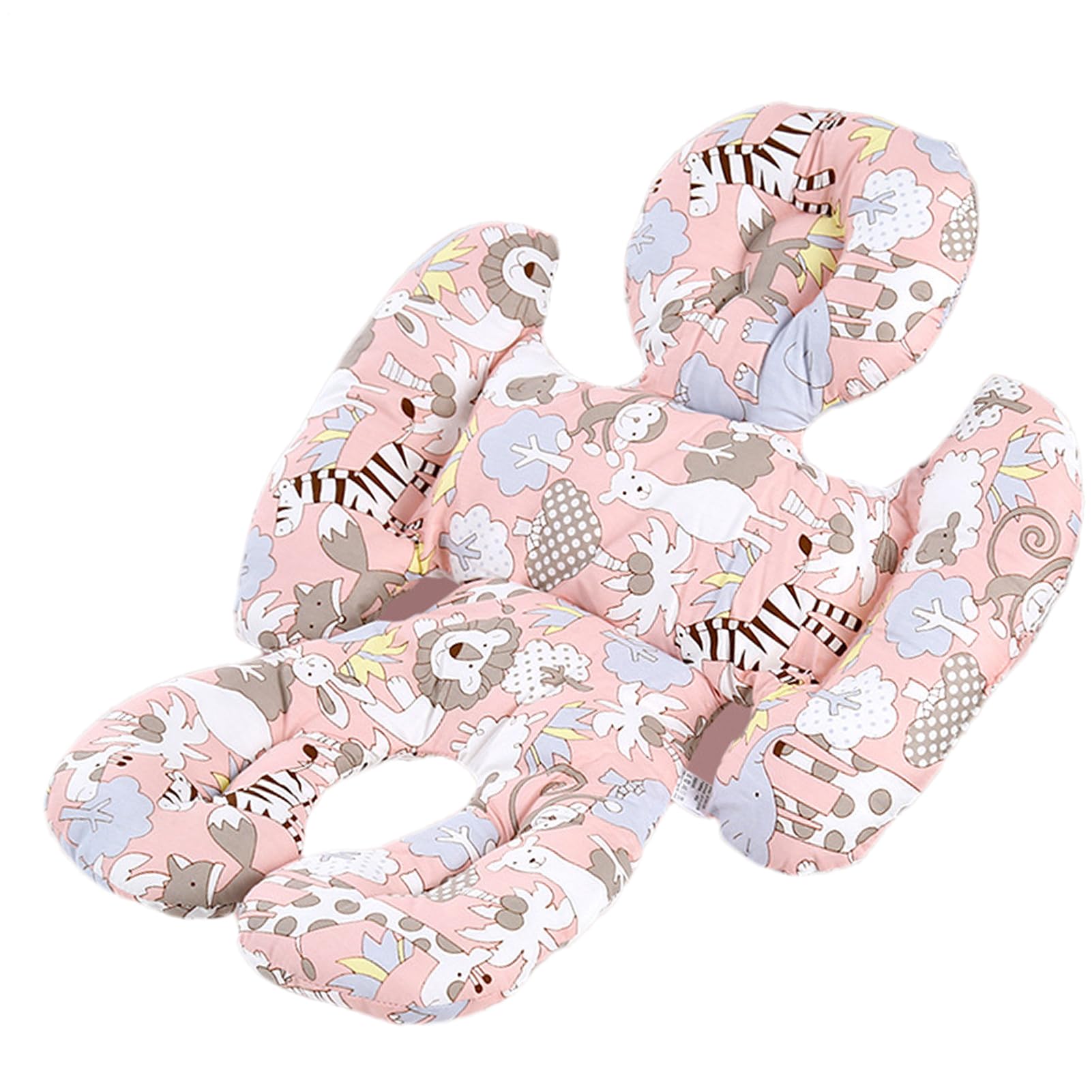 Inserto per seggiolino auto per bambino, cuscino per passeggino | supporto testa e corpo, inserto a cinque punti per il comfort newboorn, universale adatto per seggiolini auto, passeggini