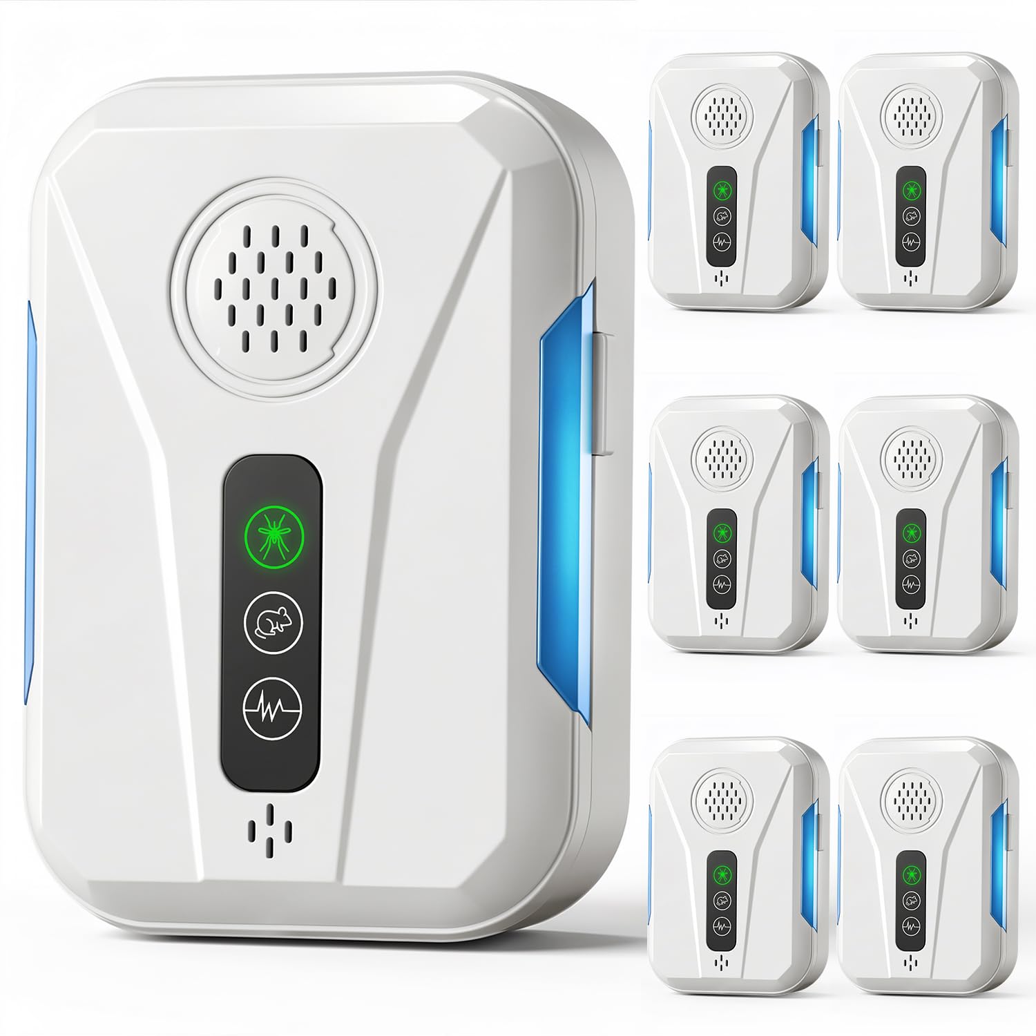 GRLEP 2026 Upgraded Ultrasonic Pest Control Repeller 6-Pack