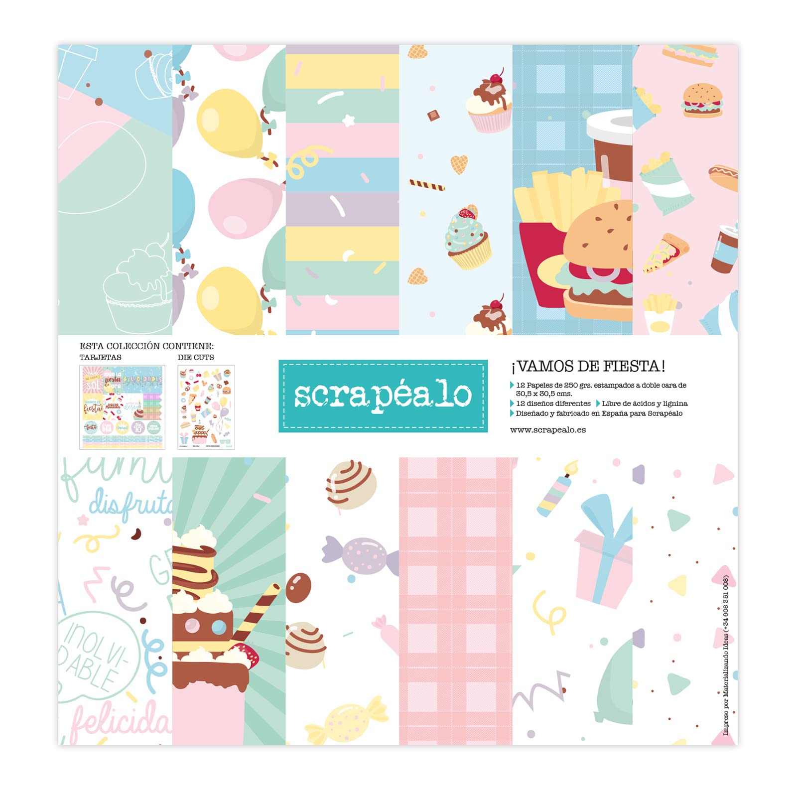 The Complete Scrapbook Kit De álbum De Memoria De 12 X 12 Pulgadas