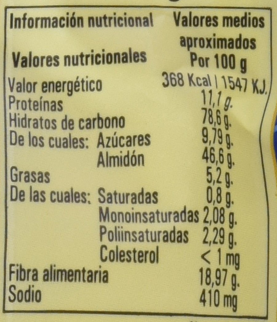 Hijas Del Sol Salvado De Avena Crujiente - 250 gr - [Pack de 4]