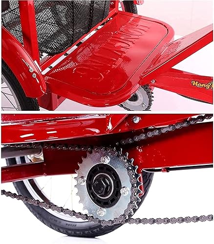 Miniatura 7 de ZHANGNA Bicicletas de triciclos para adultos bicicletas de crucero completas triciclo plegable de 3 ruedas para adultos bicicletas de tres ruedas de