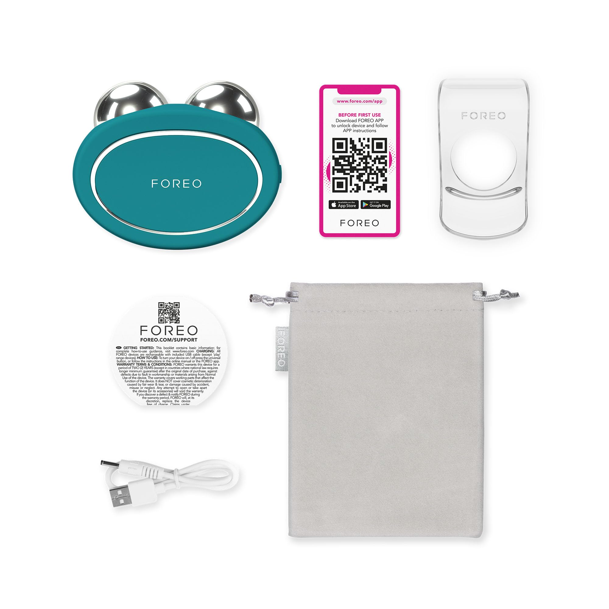 Foreo Bear 2 Massaggiatore Viso Lifting Avanzato a Microcorrente Anti-Age