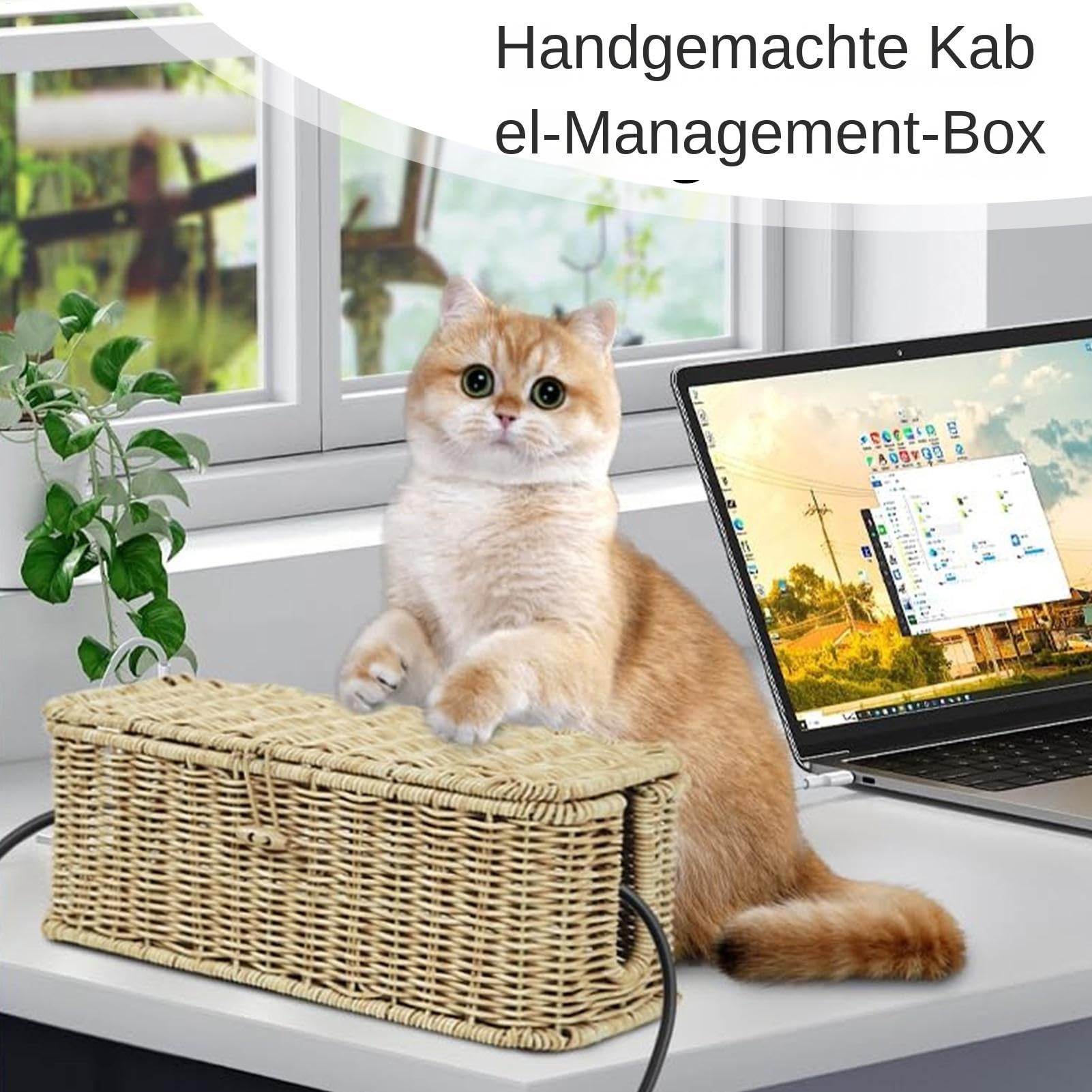 Elektrokabel-Organizer Kindersichere Kabel- und