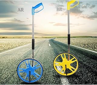 EVANEM Distance Measuring Wheel Measuring Wheel Distance Measurement Wheel Hand-Push Measuring Wheel Mechanical Wheel Distance Meter Meter Distance Meter Wheel Measurement (Color : A)