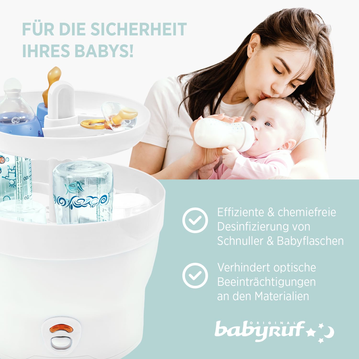Hartig + Helling BS 29 Ton elettrico ischer sterilizzatore a vapore per fino a 6 bottiglie
