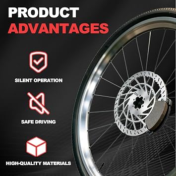 Automotive Universal Heavy-Duty 220MM Thickened Front Brake Disc Compatible with Surron LBX, Segway X260/X160,Talaria Sting Offroad TL50 etc Stainless Steel Motorcycle Brake Turntable