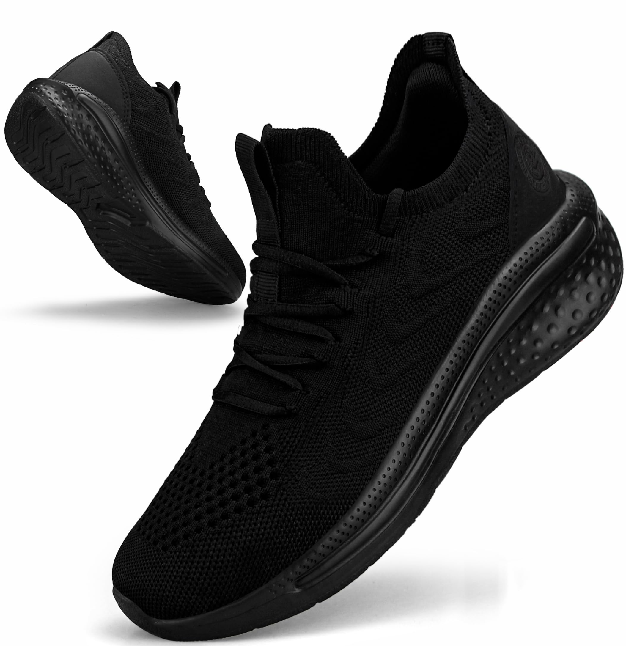 Pujcs Womens Sneakers Slip On Walking Shoes Breathable Running Shoes Lightweight Mesh Gym Shoes Non Slip Workout Shoes