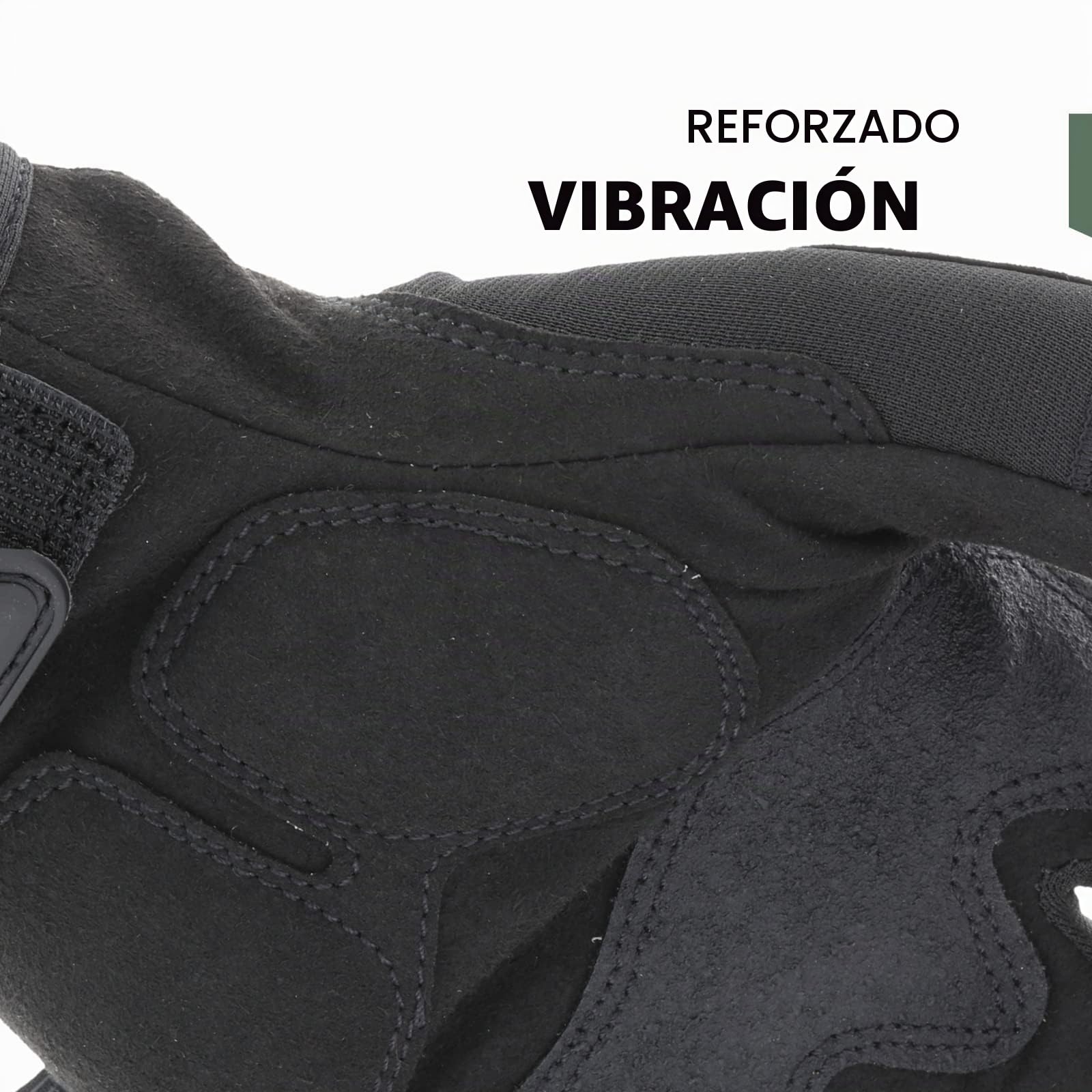 Mechanix Wear - M-Pact Fingerless Covert Guantes (Large, Negro)