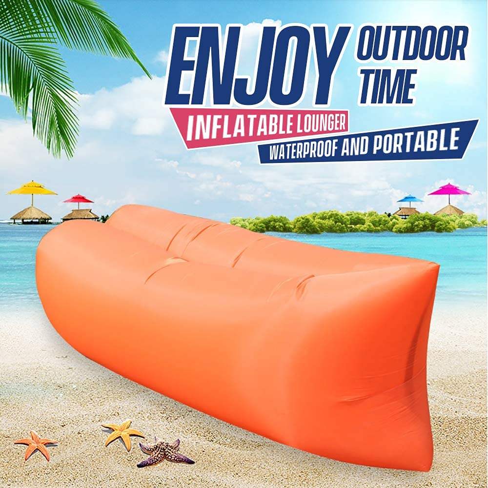 Ubersweet® Imported Inflatable Lounger Air Sofa Waterproof Outdoor Sleeping Sofa Beach Chair Portable Package for Travelling Camping Hi Pool Beach Parties_125176-picture-31