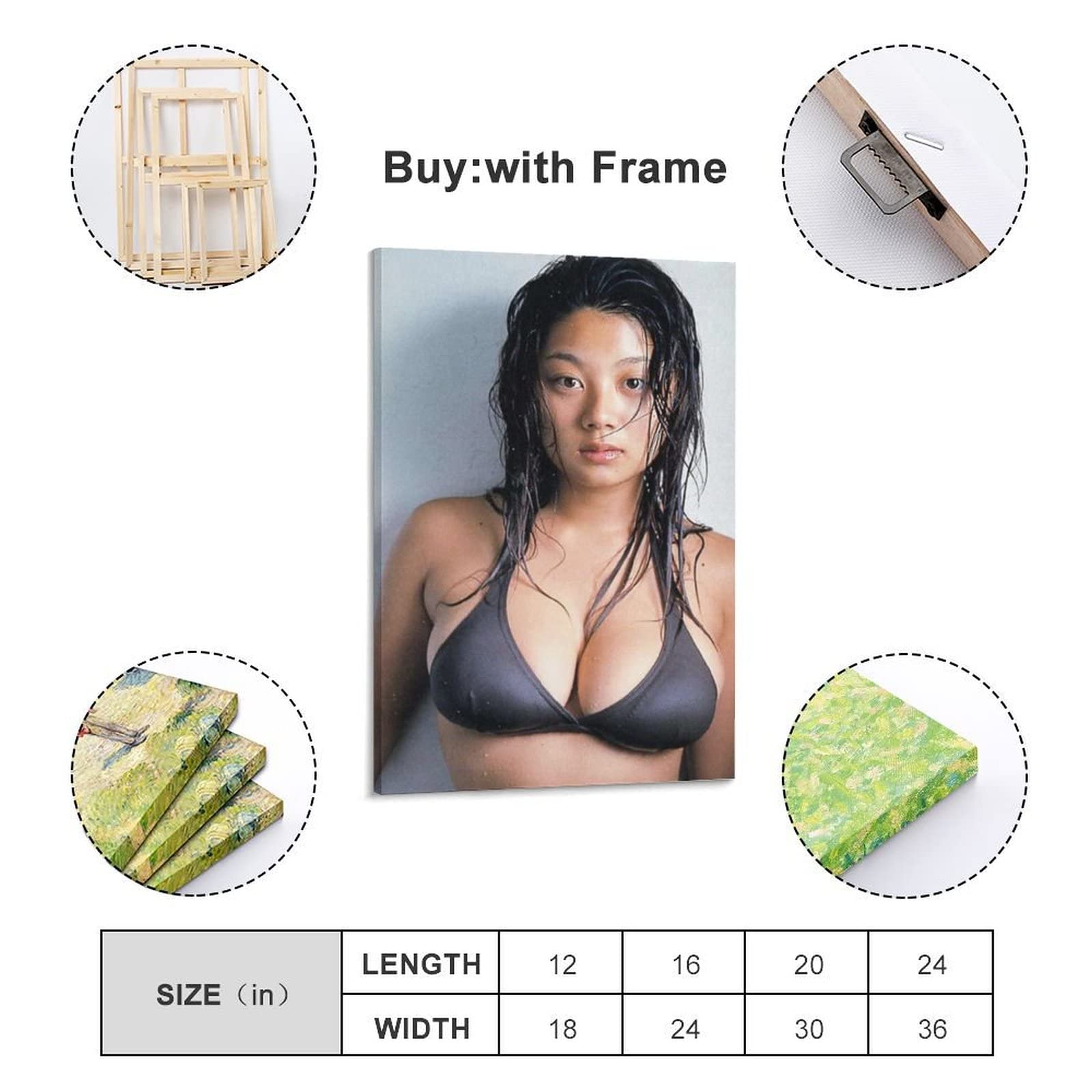 Amazon.co.jp: 小池栄子写真ビキニセクシー壁飾りポスター 印刷