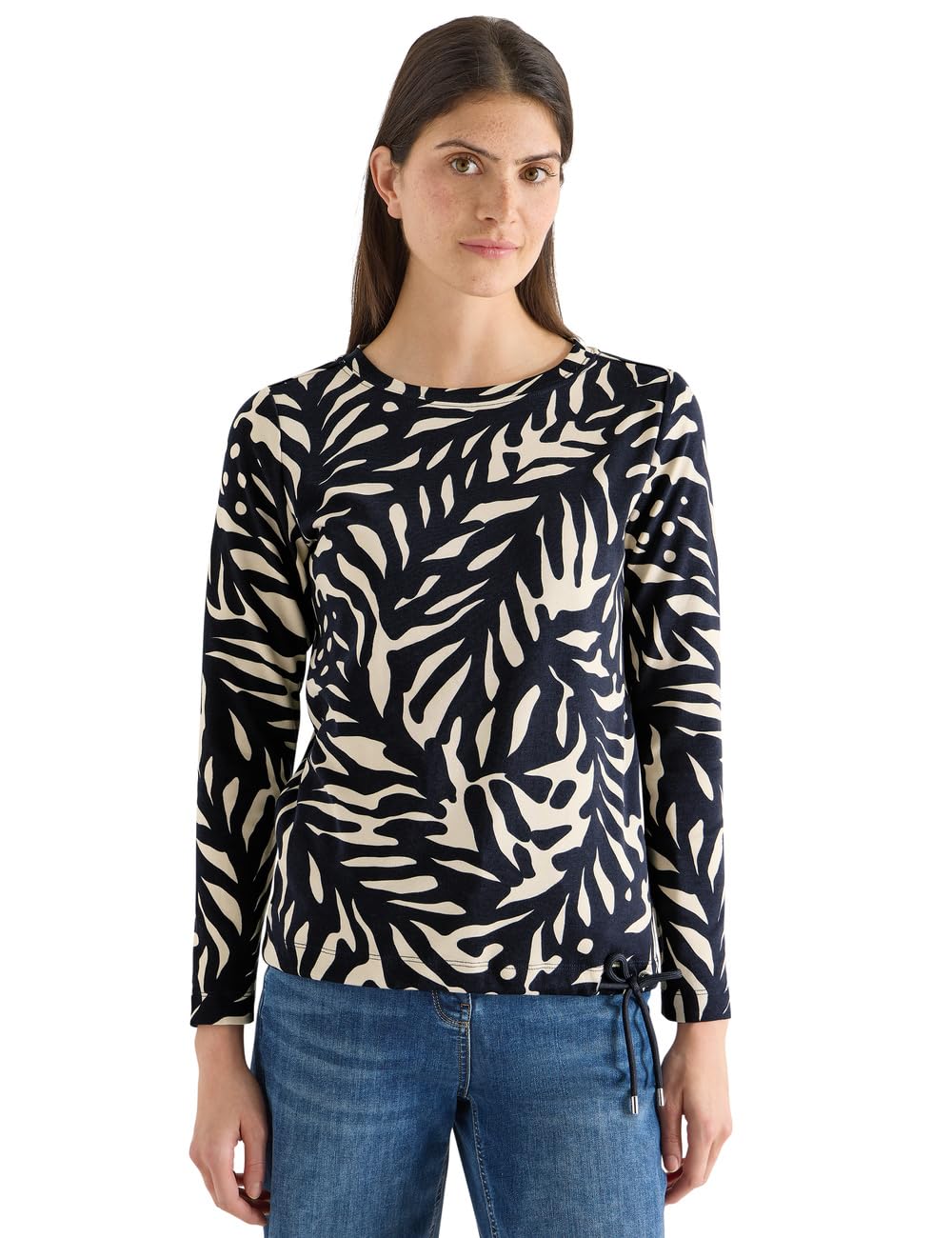 Cecil Damen 3228961 Two-Tone Shirt (1er Pack)
