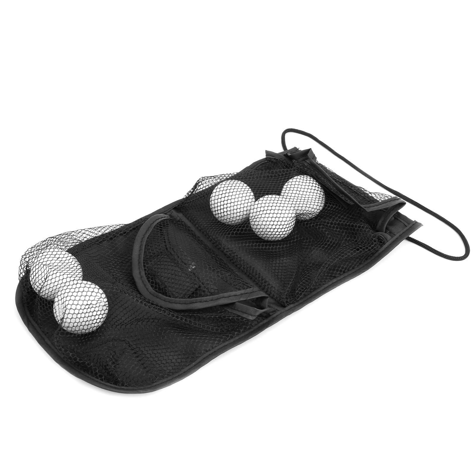 PORTA PALLINE DA GOLF IN RETE DI NYLON GRANDE PORTATA CON CORDA PER GOLF
