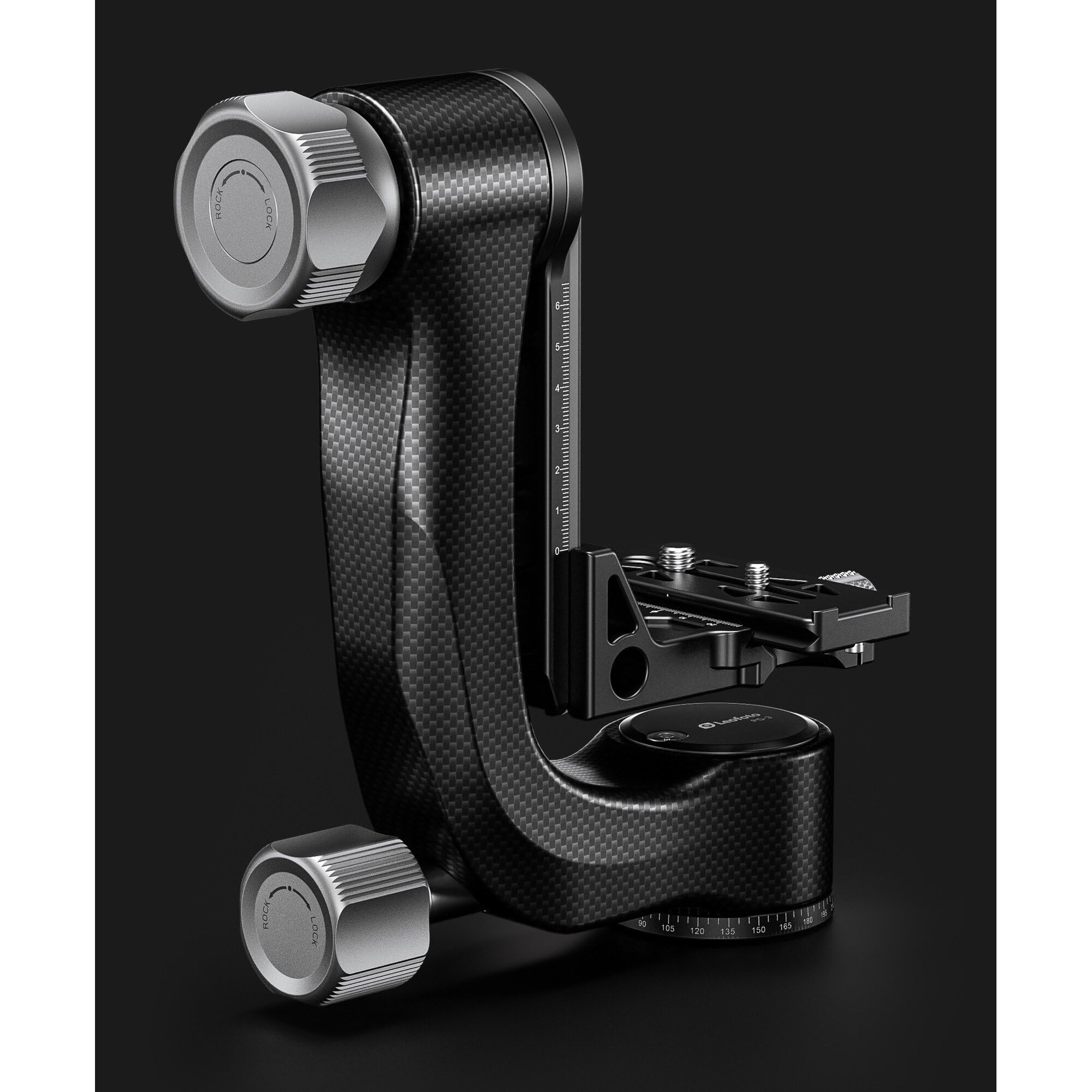 Black Pg 1 Lightweight Heavy Duty Gimbal Tripod Head Arca | Desertcart  SINGAPORE