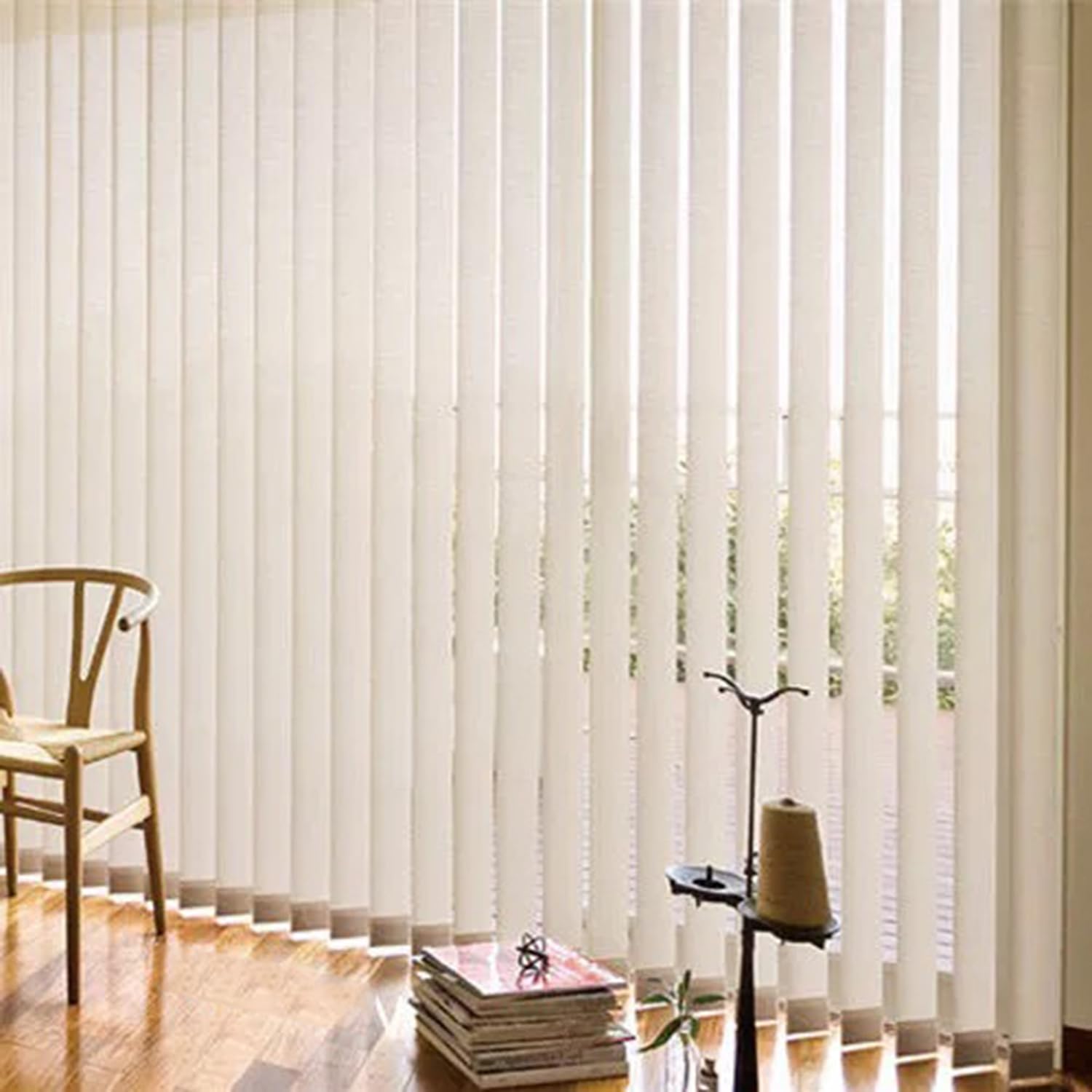 Tende Verticali Scorrevoli per Finestra,Tenda Verticale Oscurante a Bande da 98mm,Isolamento Termico,per Balconi,Ufficio a Casa,Colori Personalizzabili,Larghezza x Altezza (130cm x 180cm)