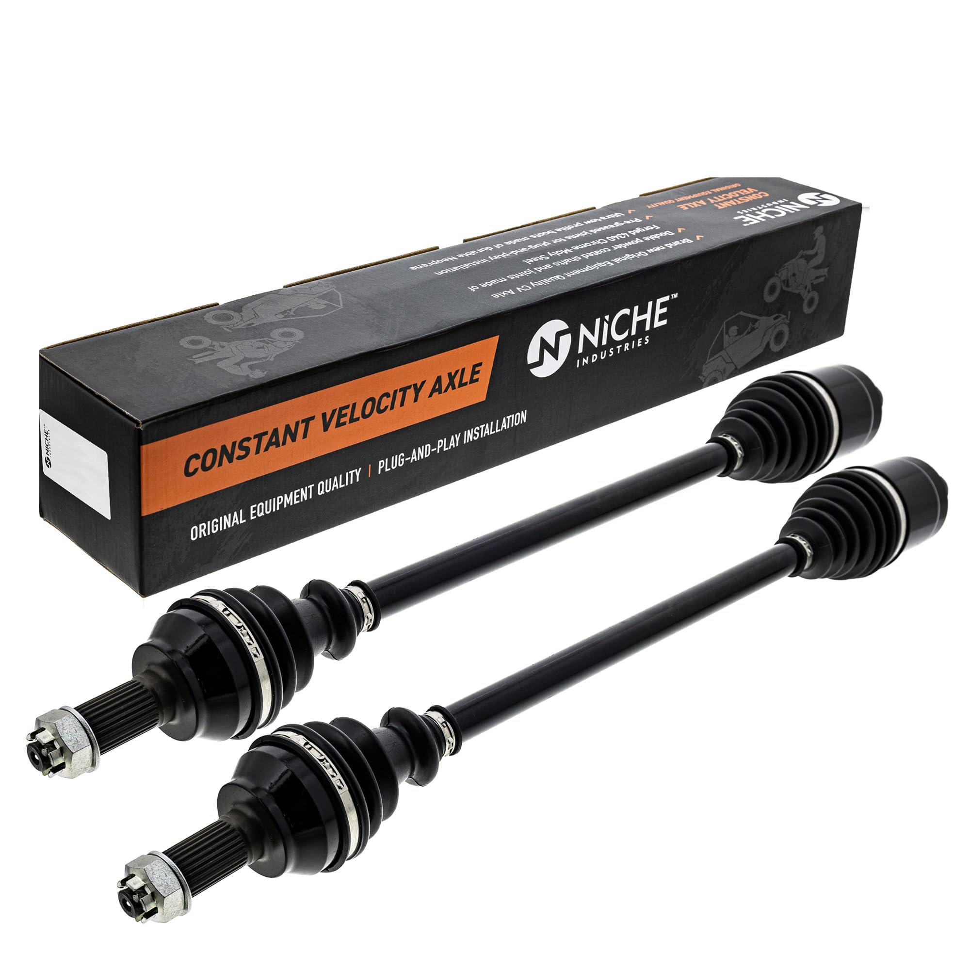 Amazon.com: NICHE Front Rear Left Right CV Axle Kit for Polaris