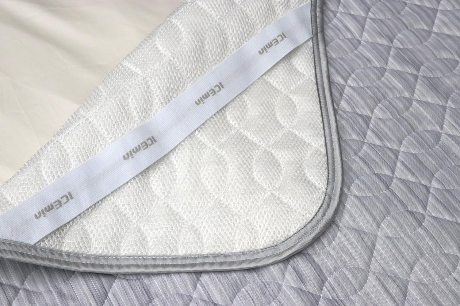 ロマンス小杉 アイスミン アイス眠EX 敷きパッド シングル グレー