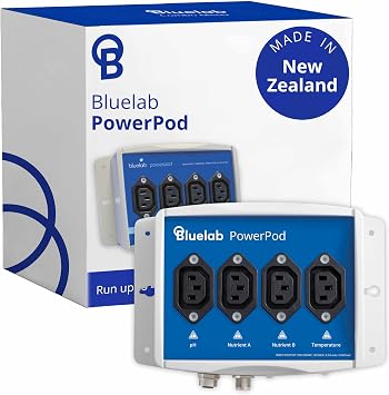 Bluelab POWERPODNA PowerPod for Bluelab Pro Controller PowerPod Only, Enable Temperature Control for Optimal Nutrient Absorption, Used for Hydroponic System and Indoor Plant Grow