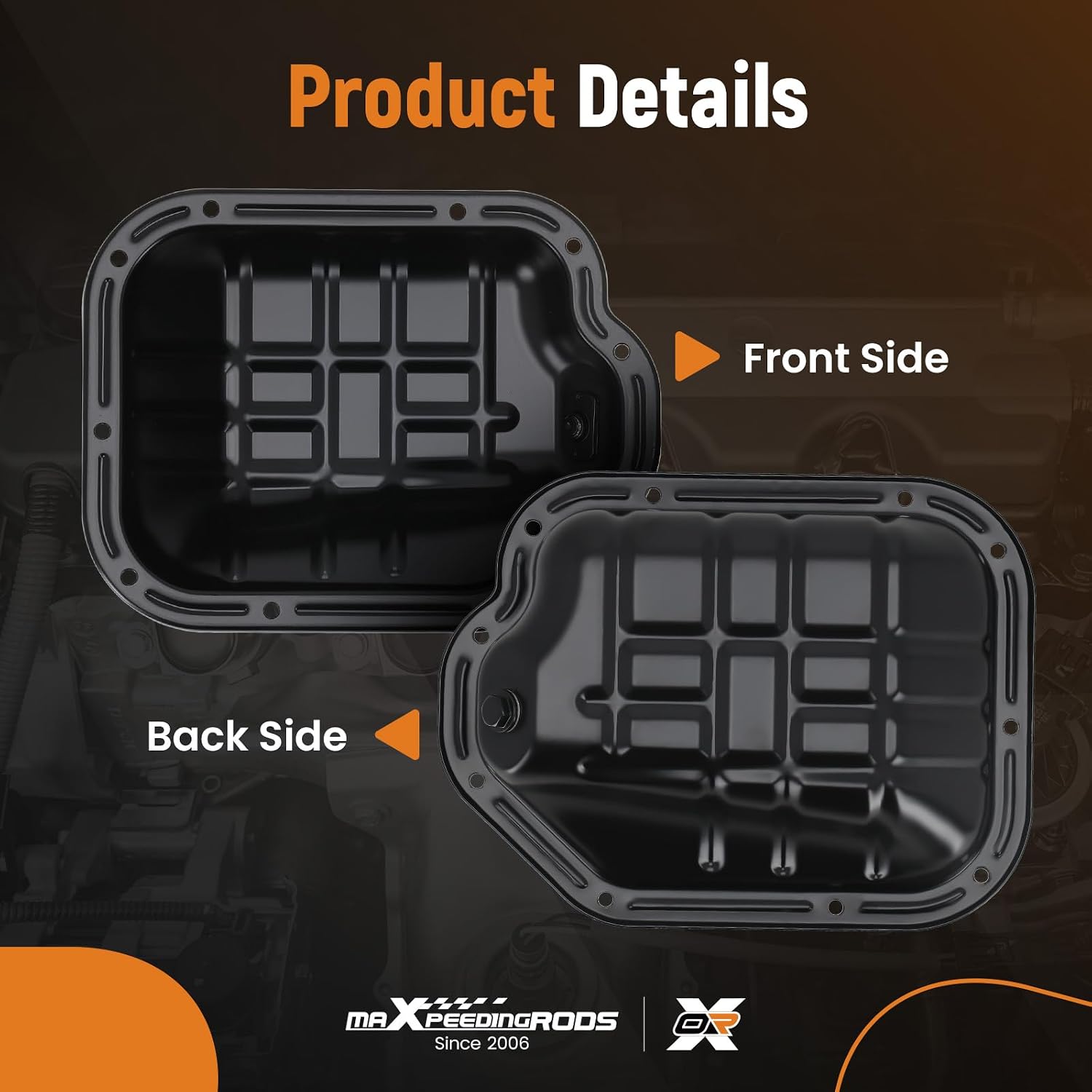 maXpeedingrods 264-534 Engine Oil Pan Fits for Nissan Maxima 2008-2018 Maxima (Mexico) 2015 V6 3.5L Petrol Sedan Lower # 111109N00B NSP24C