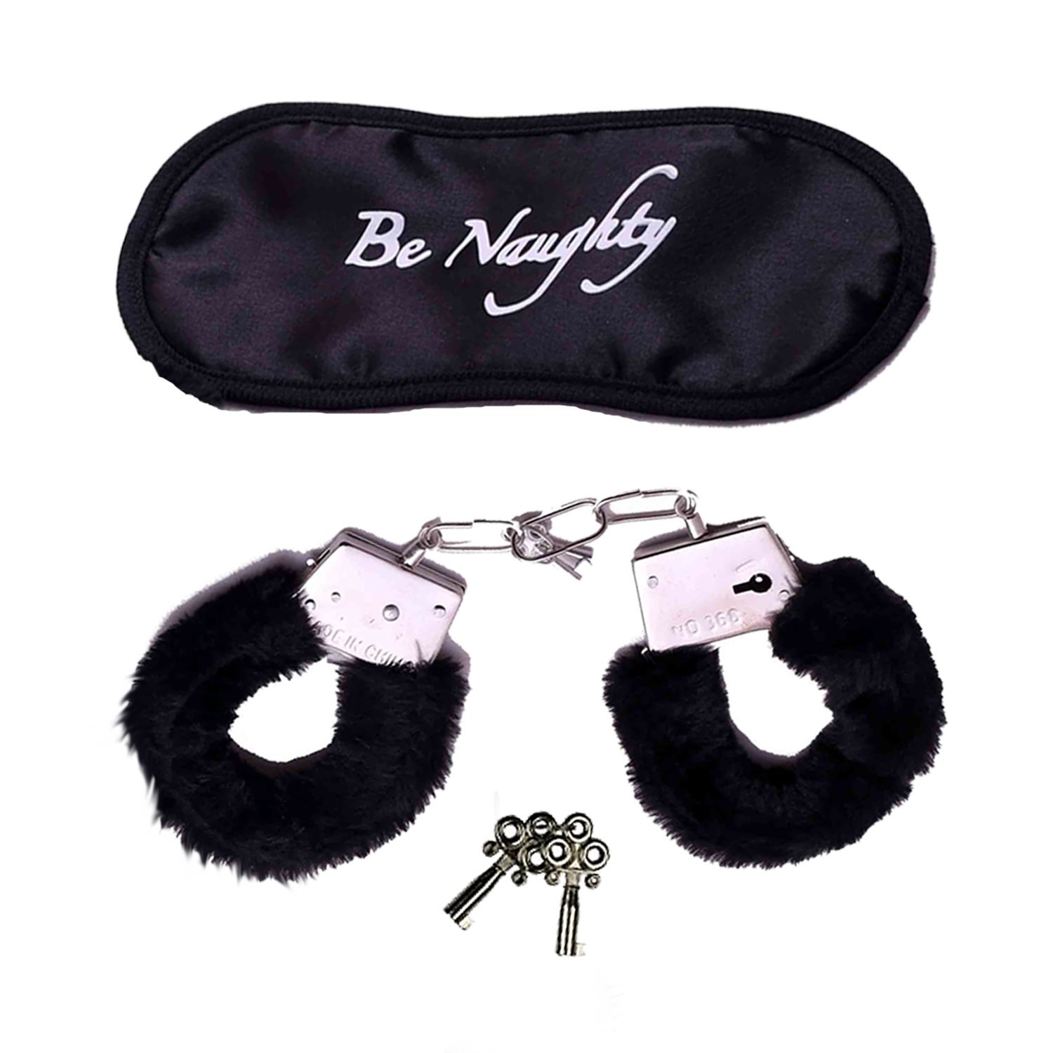 Buy Party Propz Black Handcuff with eyePremium Valentine Handcuff