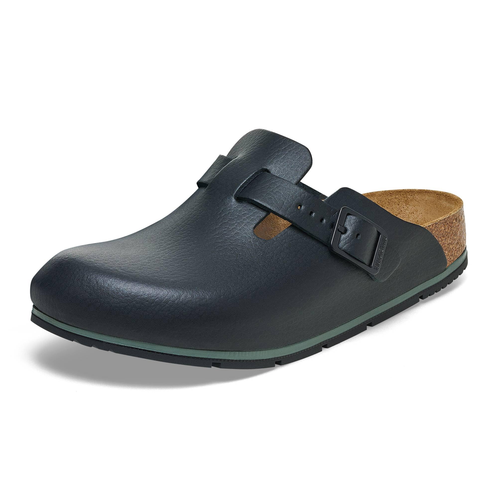Birkenstock 1026222 Boston Sabot Sughero Narrow Fit Nero