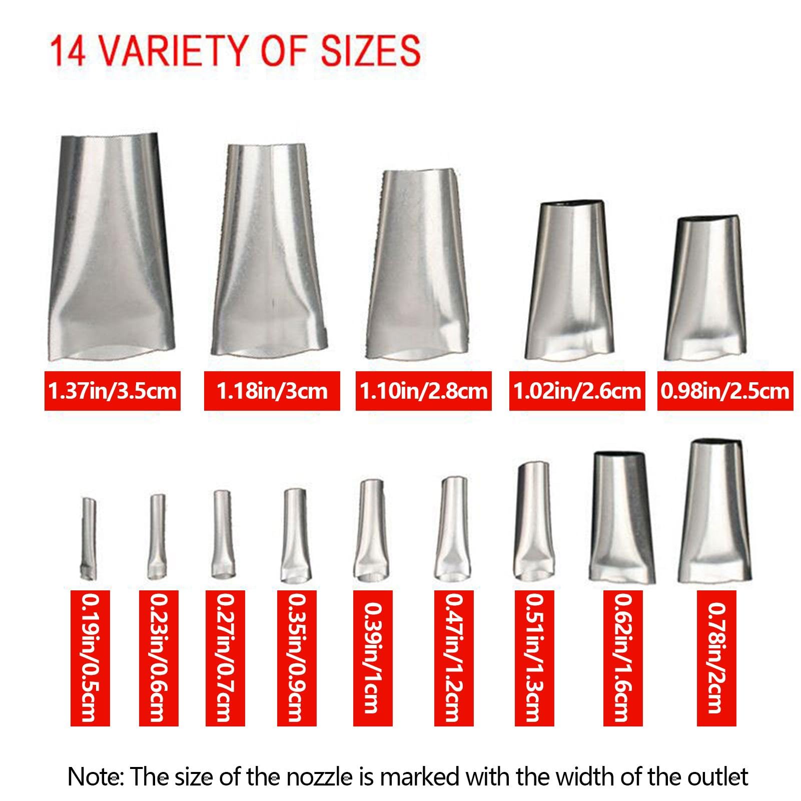 EXHUMKY Dichtungsspitzen Set 3-teilig - 30cm Verlängerung Für Kartuschen