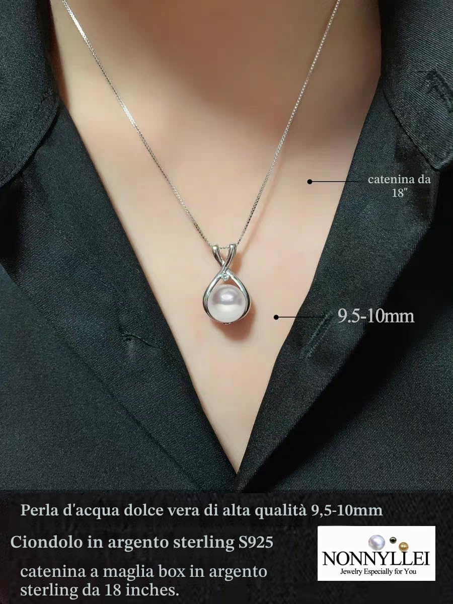 Regali per donne, mogli, anniversari, collane di perle, regalo per la festa della mamma, compleanno, Natale, San Valentino, regali per lei