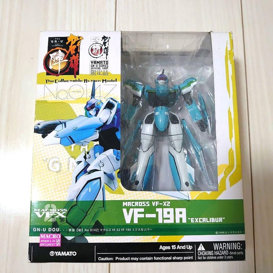 VF-19A ダイキャストモデル マクロス　VF-X2 1/144 ゲーム『マクロス VF-X2』に登場した「VF-19A」の“レイブンズ