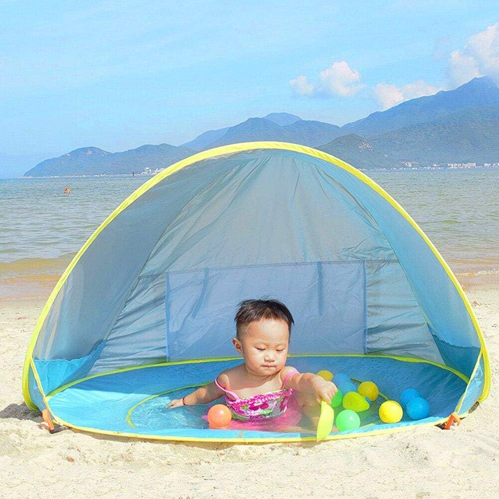 tenda pop up da spiaggia per bambini con protezione uv