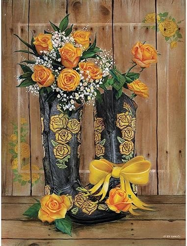 Miniatura 2 de ArtDirect Wargo, Ed - EX_65_ED458 - Rosey Cowboy Boots II