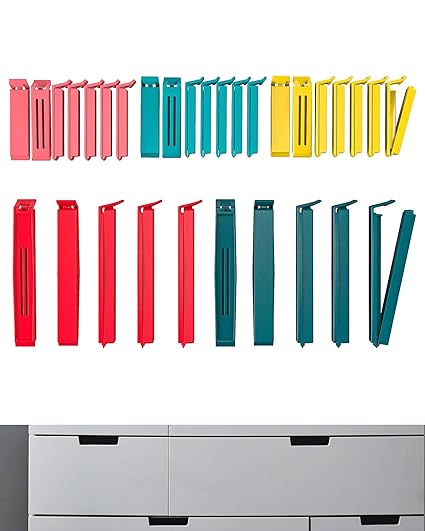 Ikea Sealing Clip, Multicolour - Set of 30