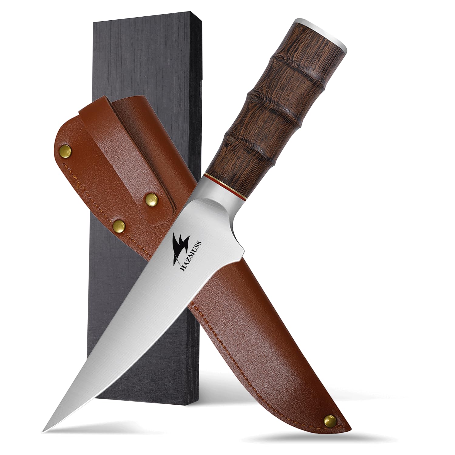 Cuchillo Deshuesador 13,5 cm Acero Inoxidable Alto Carbono Mango Madera
