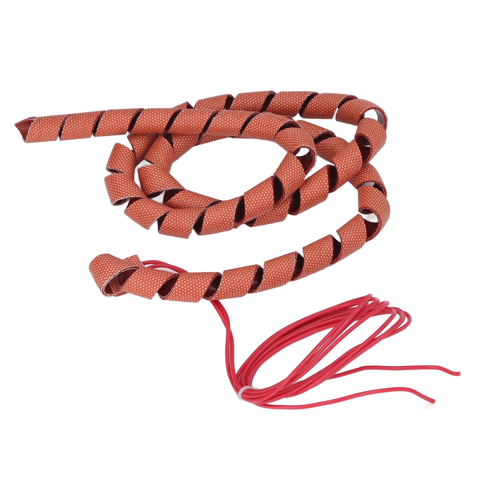 Ejoyous Cinta Calefactora de Silicona en Espiral, Envoltura Calefactora para Tuberías de Cable de Rastreo Térmico de 70 W, Calentador de 39,4 Pulgadas con Cable Conductor de 41,34 Pulgadas, Ajuste