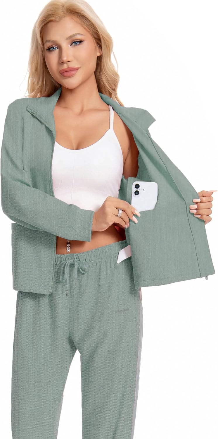 Mastectomy Zip Coat Jacket with Drain 4 Pockets After Post Breast Surgery Lightweight Tops - Image 6