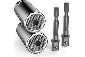 Universal Socket Grip Adapter | Heavy Duty 4 Pieces Multi Functional Wrench...