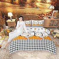 Vista 56 de Juego de edredón para niños, diseño de calavera de vaca, tamaño King, ropa de cama de madera de vaca para niños, niñas y hombres, decoración