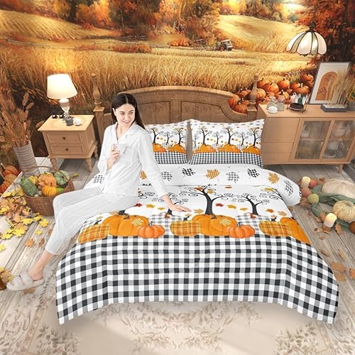 Miniatura 51 de Juego de edredón de la Torre Eiffel, juego de ropa de cama con estampado de flores de lavanda púrpura, romántica decoración de estilo floral de