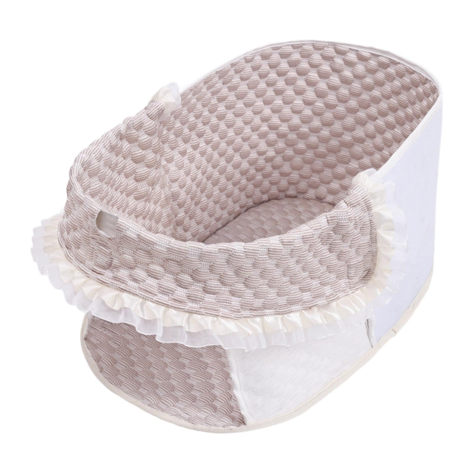 SECRET DESIRE Pet Stroller Mat Anti Slip Pet Stroller Cooling Pad for Travel Outdoor Walks Beige-image-15