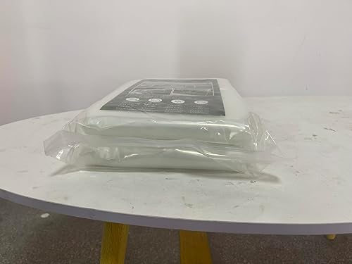 Miniatura 9 de Lámina de plástico para invernadero, 6 mil de grosor de 12 x 40 pies, película de plástico transparente para invernadero, cubierta de plástico para