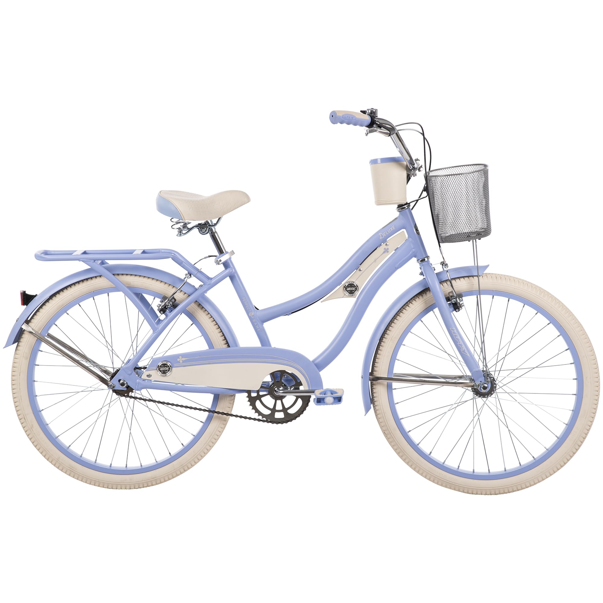 Huffy Deluxe Cruiser Bicicletta Donna 24" - Blu