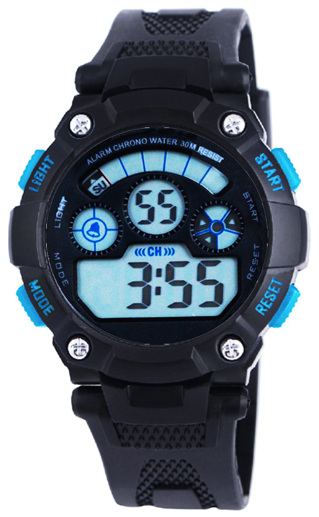 DIRAY Digital Light Weight Alarm Chrono Watch For Men & Boys-QMR-8560109-3 (B07D15BVR9) Amazon Price History, Amazon Price Tracker
