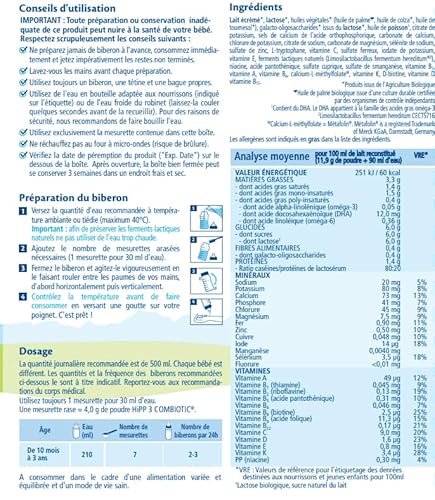 Hipp biologique lait 3 combiotic bio - vue 4