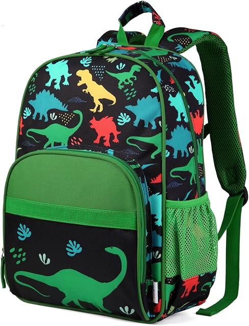 RAVUO Kids Backpack, Lightweight Preschool Backpack Water Resistant Cute Toddler School Bookbag for Girls and Boys with Chest Strap