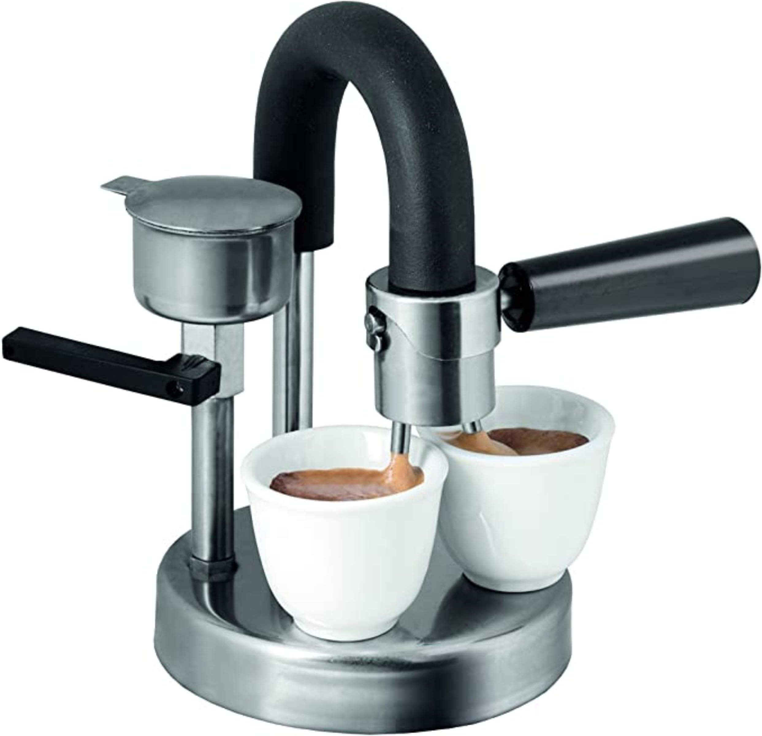 Amazon KAMIRA Moka Express 1/2 Cups Stovetop Espresso Maker, MADE IN