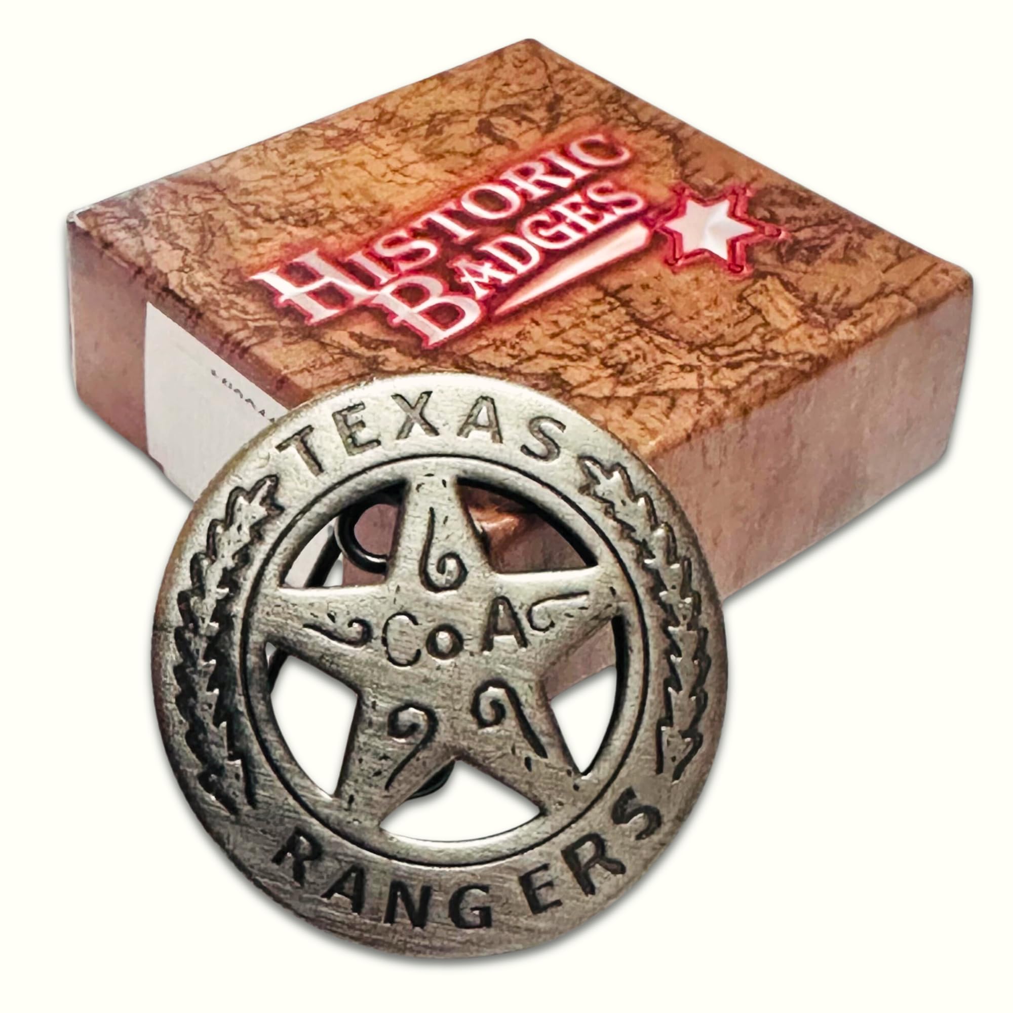 Denix Old West Era Texas Ranger Replica Badge - Image 2